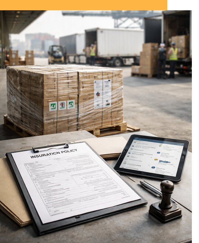 Страхование международных грузов от 3580 руб, полная защита