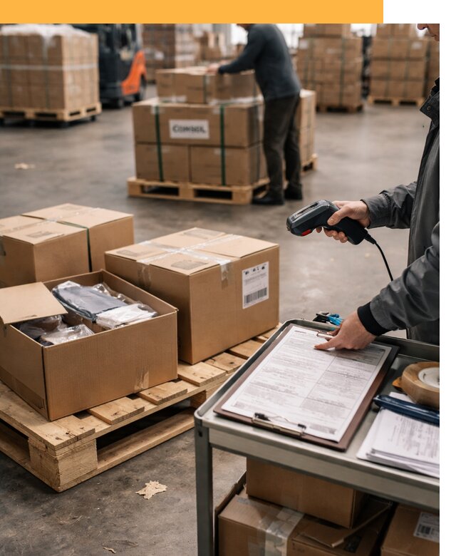 Сборные грузы из Китая: доставка, склад и таможня от 18412