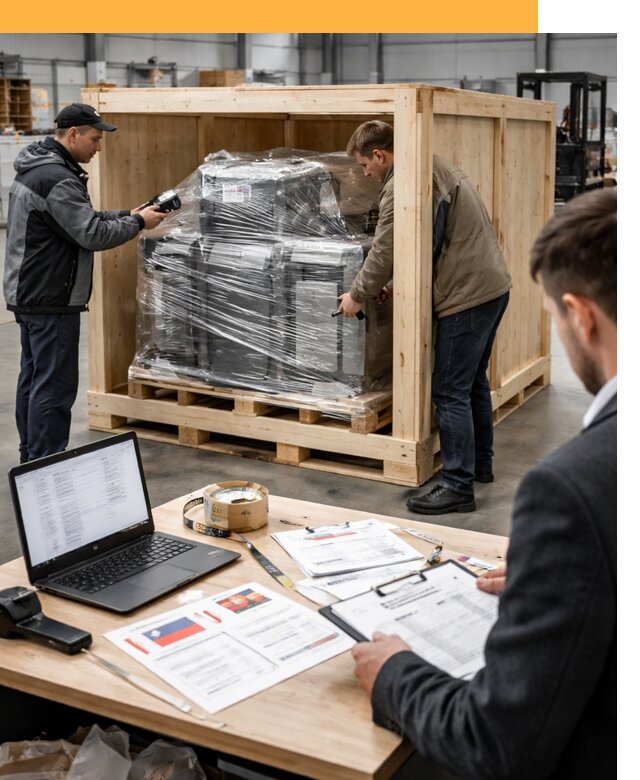 Доставка промышленного оборудования из США от 66489 руб