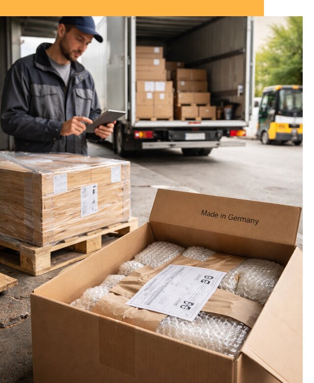 Доставка грузов из Германии от 46031 руб с таможенным оформлением