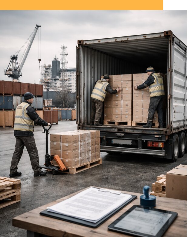 Доставка грузов из Латвии от 25573 руб, морская, авто, авиа