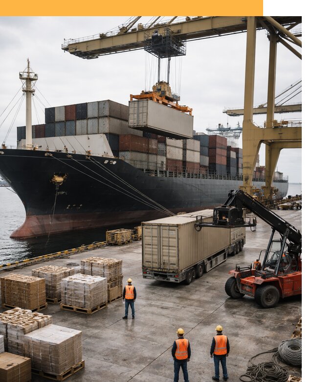 Морские перевозки из Индии: доставка FCL/LCL, таможня от 122748