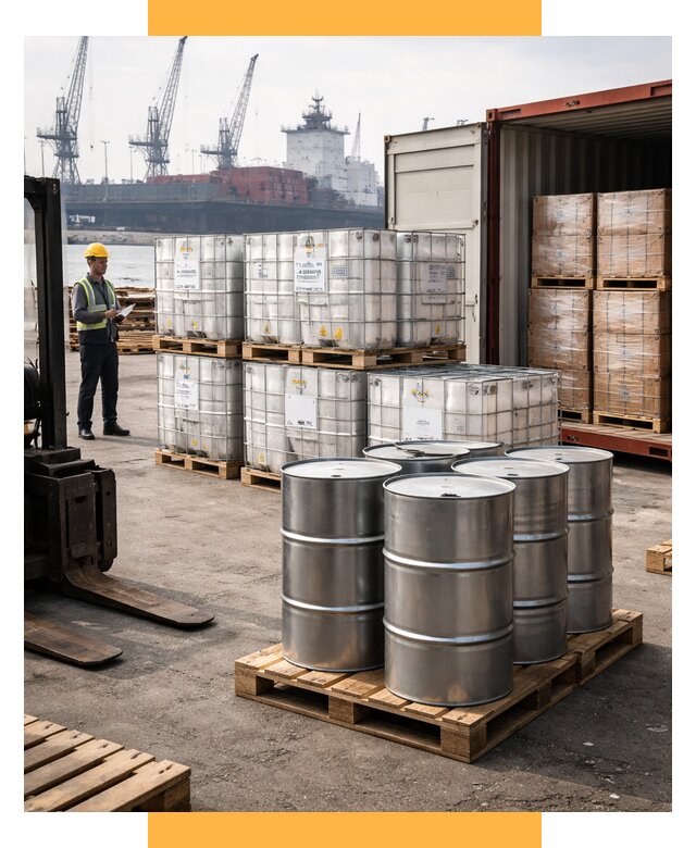 Доставка химического сырья из Индии от 255725 р. | СетСервис-Нвн