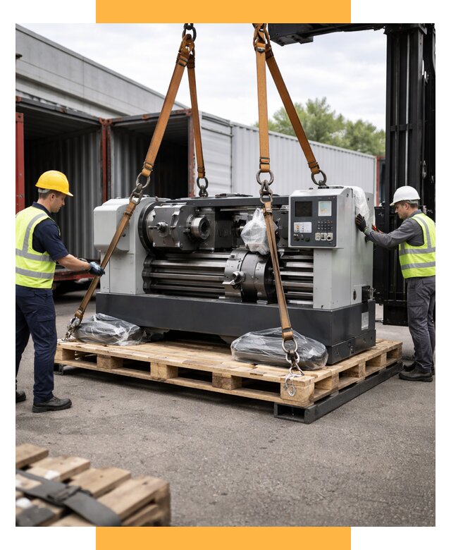 Перевозка станков и таможня от 61374 р. | СетСервис-Нвн логистика