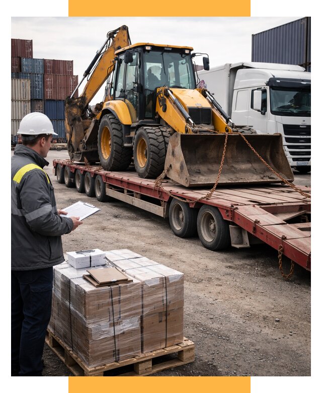 Международная перевозка спецтехники от 46031 р., СетСервис-Нвн