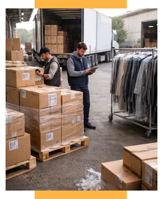 Перевозка и доставка одежды из Китая от 7672 р., СетСервис-Нвн