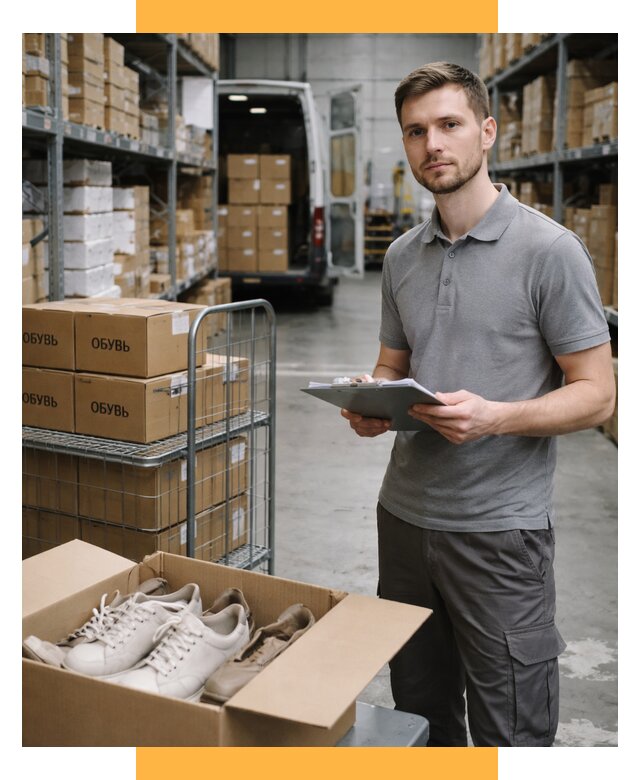 Доставка обуви из Китая и Турции от 4603 р. СетСервис-Нвн