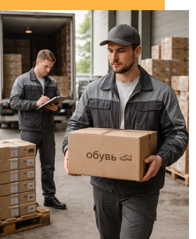 Международная перевозка обуви с таможенным оформлением от 4603
