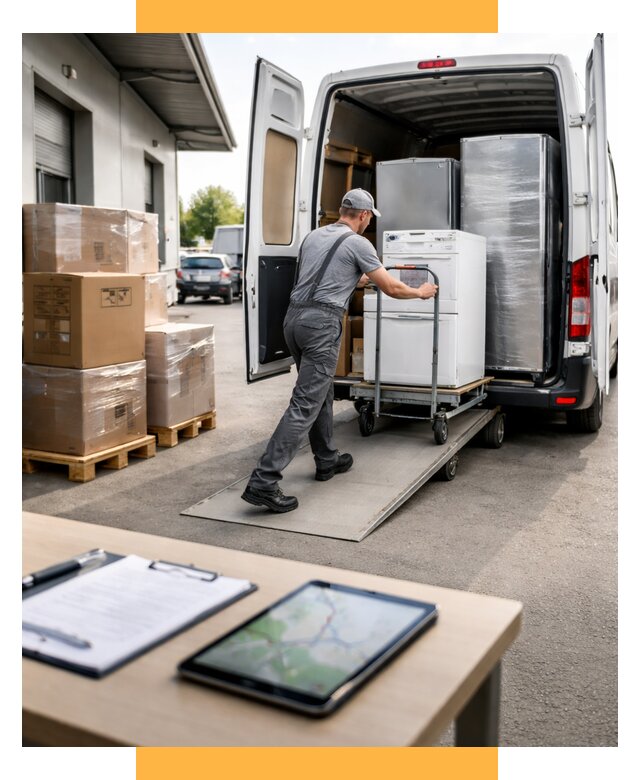 Перевозка бытовой техники от 6649 р. - логистика СетСервис-Нвн