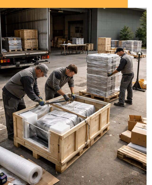 Перевозка выставочных грузов по миру от 25573 руб за м2 с таможней