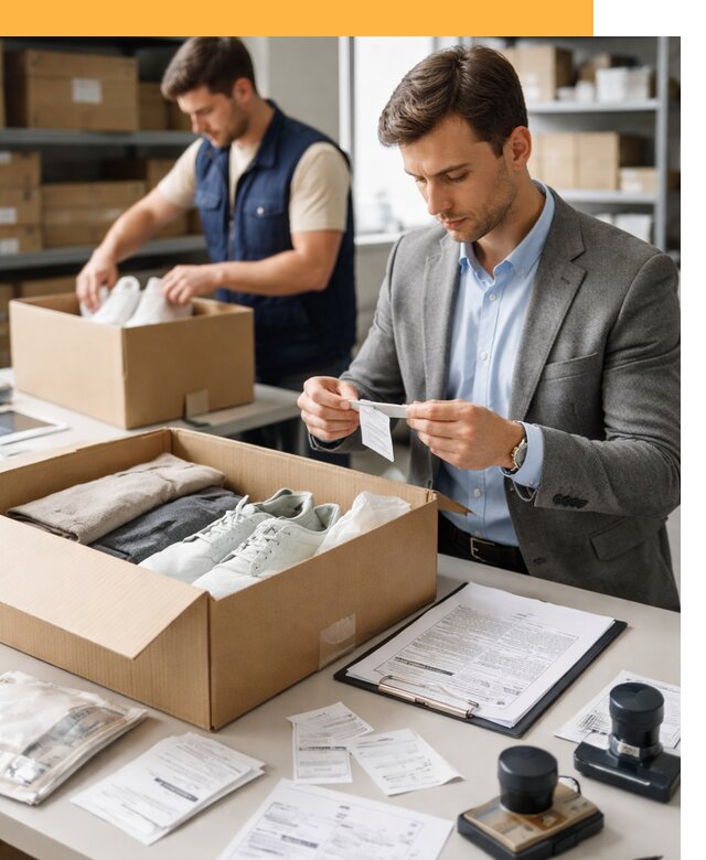 Таможенное оформление одежды и обуви по выгодной цене от 6649 руб