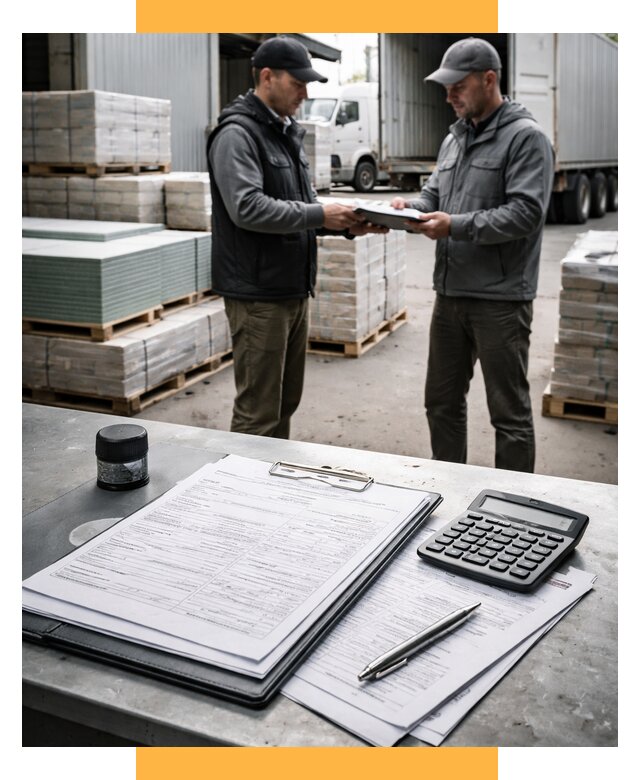 Таможенное оформление стройматериалов от 8695 р. | СетСервис-Нвн